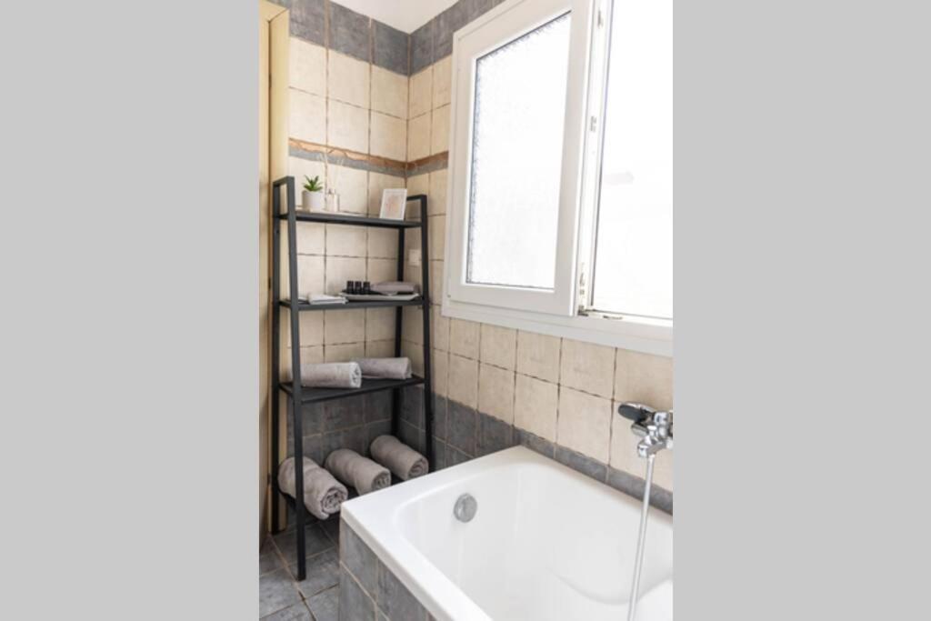 Port View House-Comfy Family Apartment-Panoramic View Nea Peramos  Ngoại thất bức ảnh