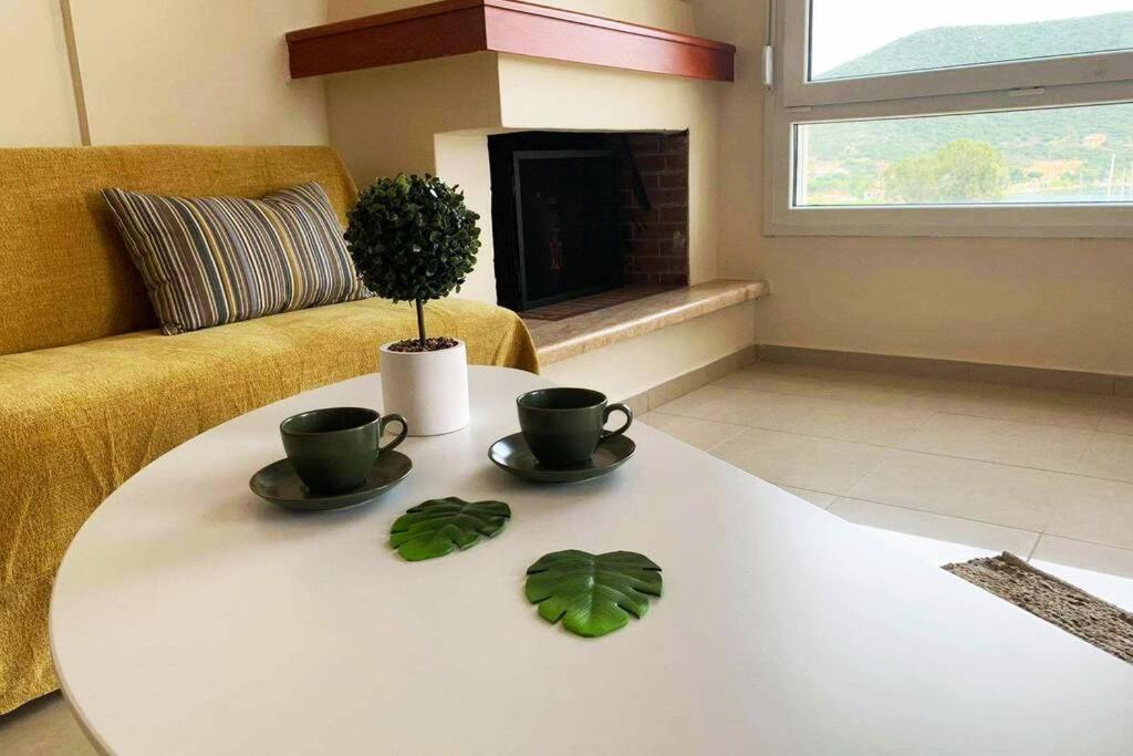 Port View House-Comfy Family Apartment-Panoramic View Nea Peramos  Ngoại thất bức ảnh